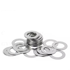 A2(304) Stainless Steel Shim Washers Flat Shims Thick 0.1/0.2/0.3/0.5mm DIN 988