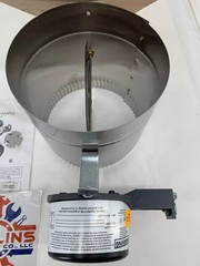 Field Controls GVD-7PL 7″ Automatic Vent Damper for 24v Gas Systems