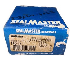 SEALMASTER SRC-15 Insert Bearing Bore Dia. 15/16” Bronze Line. 700658. Q5