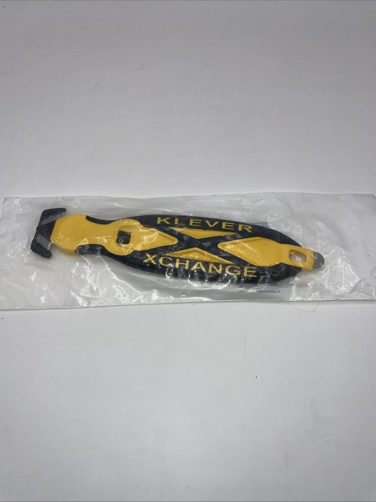 KLEVER CUTTER ~ X-CHANGE ~ SAFETY CUTTER ~ BOX CUTTER ~ REPLACEABLE BLADE ~ NEW