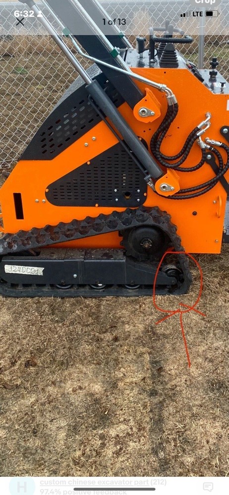Mini Skidsteer Loader Rear Idler Eg 360 Ht360 Ms 360 Ysrt14
