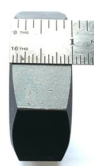 1-1/2-12 UNF CARBON STEEL HEX RETHREADING DIE – NEW!