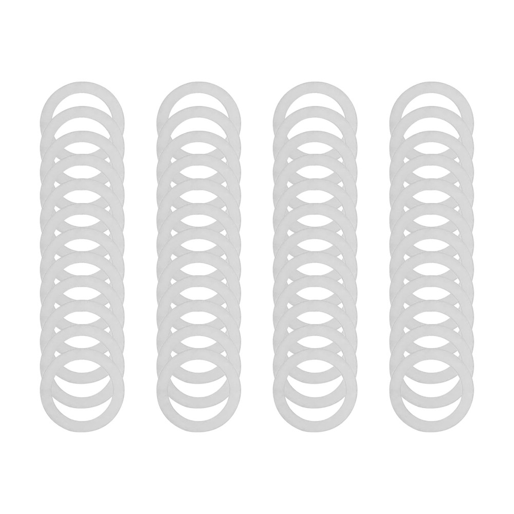 M15X21Mm Steel Shim Set 48Pcs â€“ Large Diameter Precision Washers 0.1/0.2/0….