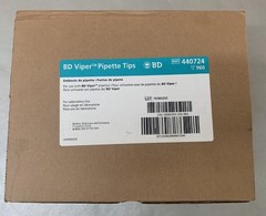 Full Case Becton Dickinson 440724 Viper Pipette Tips 30 Boxes / 5760 Total Tips