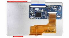 LCD Display 7 inch 800×480 SPI TFT Optional Touch Panel and Arduino Shield