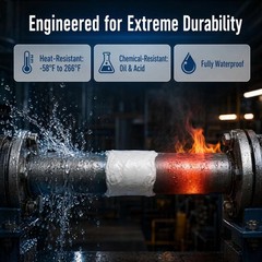 Steel Reinforced Epoxy Putty,Waterproof Heat-Resistant Epoxy Putty Repair Kit