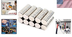 Heavy Duty Rare Earth Magnets 10x3mm 100 Pcs
