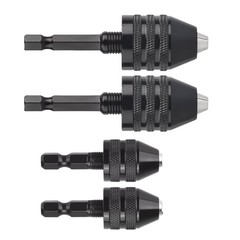 4Pcs 1/4-inch hex shank Versatile Conversion Drill chuck for 0.3-6.5 mm/3.6 mm