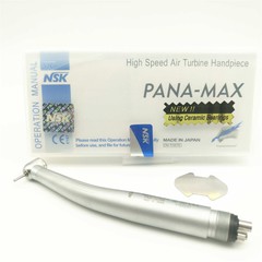 Dental High Speed Handpiece Large Head Push Button Handpiece M4 4 Hole US STOCK