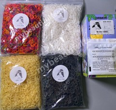 5000Pcs Dental Elastics Bands Elastic Ties Tie Brackets Buttons Orthodontic 5/16
