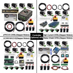 Black ULTIMATE Bee CNC Router Engraver Machine Full Kit Ball Screw Transmission