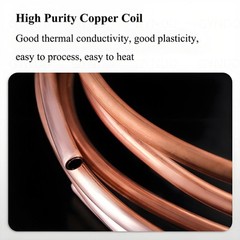 2mm 3mm 4mm 5mm 6mm 8mm -28mm Soft Copper Tubing HVAC Refrigeration Gas 1 Metre