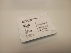 iBidi 80602 µ-Slide VI 0.4 Collagen IV LOT of 8 pieces EXP 02/2024