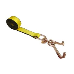 Heavy Duty 2″ x 10′ TJ Cluster Hook Car Strap for Wrecker Tow Truck Auto Hauling