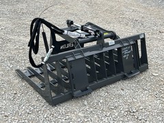 Berlon 66″ Compact Tractor Root Brush Grapple Attachment Fits Skid Steer Loader