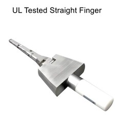 UL Test Finger (Curved/Straight) PA100 Articulated Wedge-Shaped Test Finger