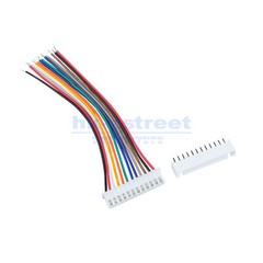 JST XH2.54mm 12 Pin 10/20/30cm Wire Cable Connector Male Female Plug Socket Lot