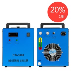 OMTech 9L Water Chiller CW-3000 for 40W 50W CO2 Laser Tubes CO2 Laser Engravers