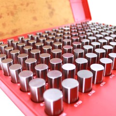 HFS(R) 125 Pcs .626 – .750″ M4 Class ZZ Steel Pin Gage Sets Plus