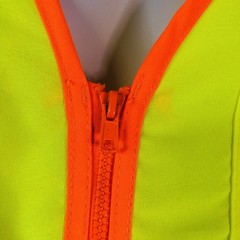 Walls Men’s 2XL Premium ANSI 2 High Visibility 3MSafety Zip-Up Vest w/ Pockets