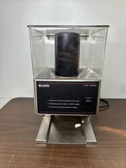 Bunn LPG Single Hopper Low Profile Coffee Grinder Model# 20580 Tested Commercial