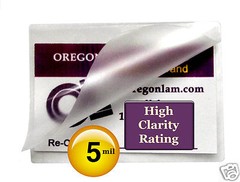 School ID Card size Hot Laminating Pouches 2-1/2 x 3-5/8 [100/pack] 5 Mil