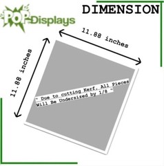 Lexan Sheet Clear Polycarbonate 1/4″ x 48″ x 24″