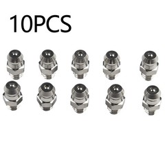 Grease Nipple 10Pcs Grease Inlet High Hardness Long Service Life Material