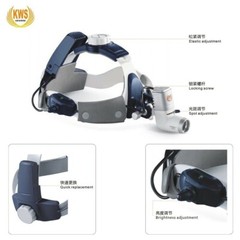 KWS 5W LED Wireless Surgical Headlight for Medical Dental Ent Vet Gynecology USA
