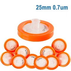 2000PCS GF Syringe Filter Membrane 0.7μm 25mm Disposable Hydrophobic Filtration