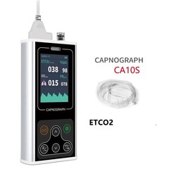 EtCO2 Monitor Portable Capnograph, End-Tidal Carbon Dioxide Respiratory Monitor