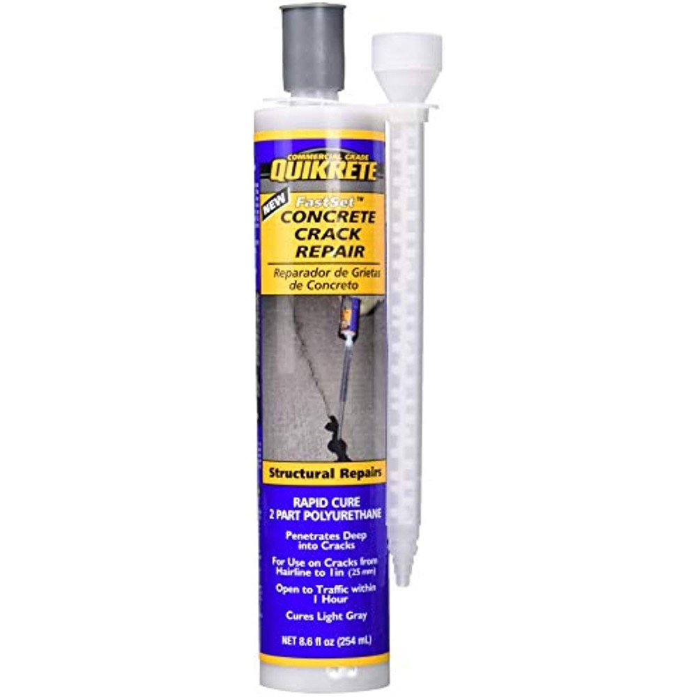 QUIKRETE Companies 865069 8.6 oz Fast Set Concrete Epoxy Repair
