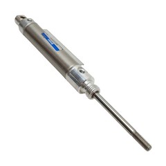 Bimba M-021.5-DXPT2 Pneumatic Cylinder, ø9/16in Bore, 1-1/2in Stroke, UNF0.190