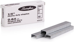 Staples Heavy Duty 3/8 Inch Length 60 Sheet Capacity 100 Strip 1000 Bx 1 Pk