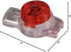 Moisture-Resistant Klein IDC Connectors 25-Pack for 19-26 AWG High Stability