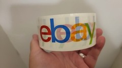 1 Roll 2″ x 75 yds Official eBay Branded Packaging Packing Sealing Carton Tape
