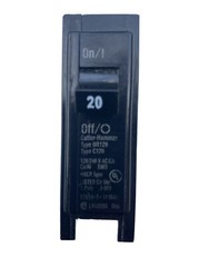 Eaton Cutler Hammer BR120 C120 1 Pole 20 Amp Circuit Breaker – NICE
