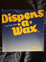 10x Deli Patty Wax Paper 1000 Sheets Dixie Each 5.5” x 5.5” …W