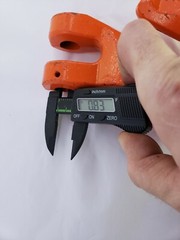Pewag Winner G10 KPW 16 Clevis Grab Hook Holds 22K Pounds no pin