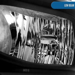 2019-2024 Ram 2500 3500 4500 5500 Halogen Headlights Pair Black