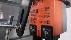 Dayton 3C726 100/240VAC 21 In Rough Opening Motorized Control Damper