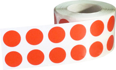 Removable Color Coding Dot Labels | 0.5″ Inch | 1,000 Pack | Pick One Color