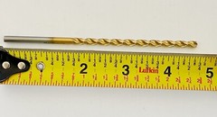 Lot of 10 Guhring #20 130° TiN Jobber Drill Bit .1610 RH Long Parabolic 668