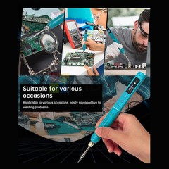 USB Soldering Iron 800mAh battery Digital Soldering Iron Set Temperature Adjust