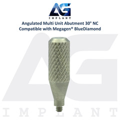 5 Angled 30° Multi Unit Prosthetic NC Int Hex Megagen® BlueDiamond Compatible