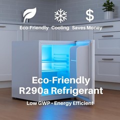 ENVIRO-SAFE R290 Refrigerant in an 8oz. Piercing Style Container for Recharge