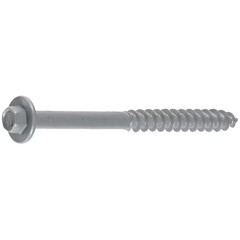 Ledgerlok Structural Ledger Board Screws – 3-5/8 Inch Wood Screws with Hex Head