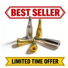 US 5P/k Dental Healing Abutment & Closure Cap Fit Nobel Straumann Hiossen Osstem