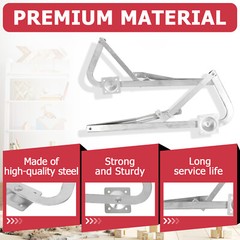 55-2 – Attic Ladder Spreader Hinge Arms – for MFG After 2010 – (Pair)