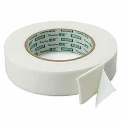 Wide Thick Double-Sided Sticky Foam Tape, 0.10″ Thick, 1.25″ Wide x 118″ Long